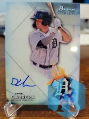 2021 Bowman Sterling Prospect Auto Daniel Cabrera #BSPA-DC